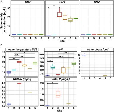 Antibiotic resistance indicator genes in biofilm and planktonic microbial communities after wastewater discharge